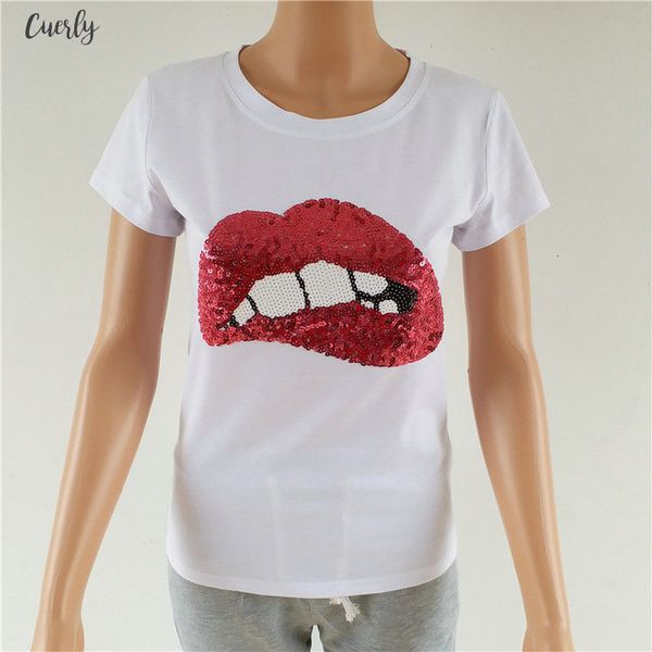 new summer petal sleeve fashion red lips slim t shirts print women girl t shirt cotton womens clothing short sleeve tee, White
new summer petal sleeve fashion red lips slim t shirts print women girl t shirt cotton womens clothing short sleeve tee, White