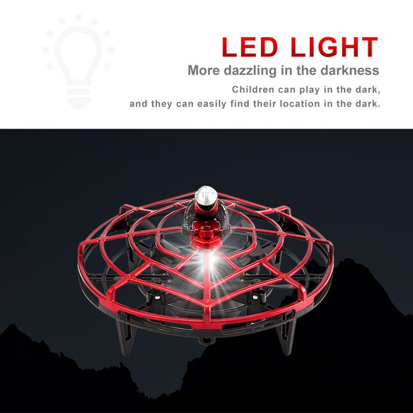 Intelligent induction ufo ufo four axi aircraft ge ture en ing aircraft drone anti colli ion led ufo flying ball toy induction 2019 dhl
Intelligent induction ufo ufo four axi aircraft ge ture en ing aircraft drone anti colli ion led ufo flying ball toy induction 2019 dhl
