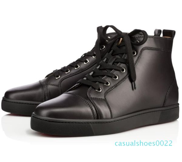 2020 classic black,white leather men's flat high red bottom sneakers men famous brand leisure wedding eu35-46 c22
2020 classic black,white leather men's flat high red bottom sneakers men famous brand leisure wedding eu35-46 c22