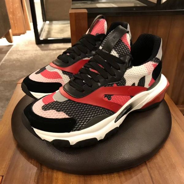 2020 new designer shoe man casual fashion mixed colors red black blue mesh leather sneakers drop shipping with box
2020 new designer shoe man casual fashion mixed colors red black blue mesh leather sneakers drop shipping with box