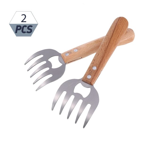 2pcs bbq tools bear claw mincer with handle meat grinder forks meat shredding cooking barbecue tool beer bottle opener bbq tools & accessori 
2pcs bbq tools bear claw mincer with handle meat grinder forks meat shredding cooking barbecue tool beer bottle opener bbq tools & accessori