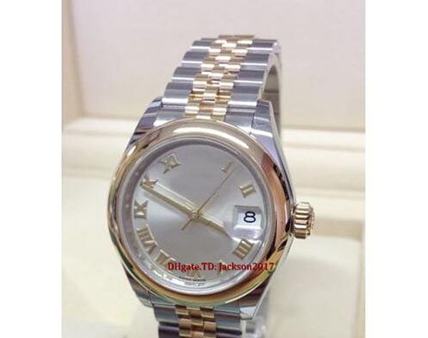 original box certificate ladies women watches 279173 28mm jubilee 18k gold steel roman dial asia 2813 movement, Slivery;brown
original box certificate ladies women watches 279173 28mm jubilee 18k gold steel roman dial asia 2813 movement, Slivery;brown
