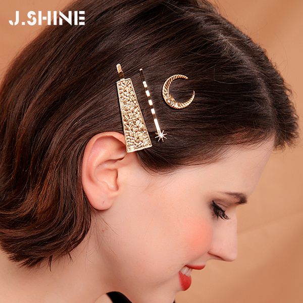 j.shine 3 pcs /set classic exquisite crystal moon geometric hairpins for women gold color fashion side wedding hair jewelry new, Golden;white
j.shine 3 pcs /set classic exquisite crystal moon geometric hairpins for women gold color fashion side wedding hair jewelry new, Golden;white