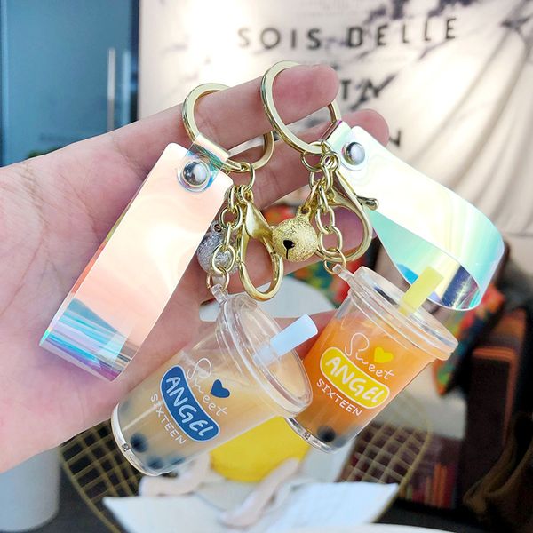 creative mini soft drink keychain coconut milk beverage bubble acrylic moving liquid oil drop decompression jewelry gift, Silver
creative mini soft drink keychain coconut milk beverage bubble acrylic moving liquid oil drop decompression jewelry gift, Silver