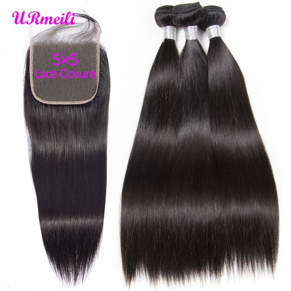 5x5 lace closure with bundles brazilian straight human hair bundles with 5*5 closure natural color 100% remy hair weaves ing, Black;brown
5x5 lace closure with bundles brazilian straight human hair bundles with 5*5 closure natural color 100% remy hair weaves ing, Black;brown