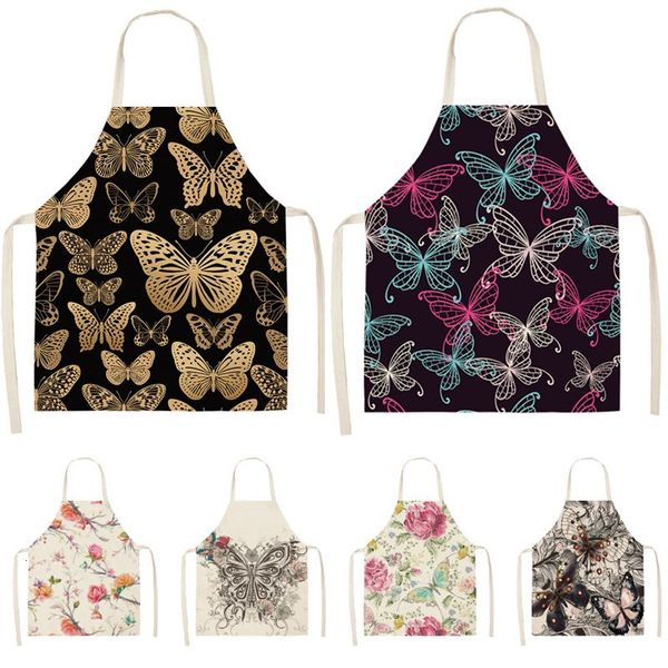 flower butterfly printed sleeveless apron cotton linen kitchen pinafore women home cooking baking waist bib 53*65cm wql0147
flower butterfly printed sleeveless apron cotton linen kitchen pinafore women home cooking baking waist bib 53*65cm wql0147