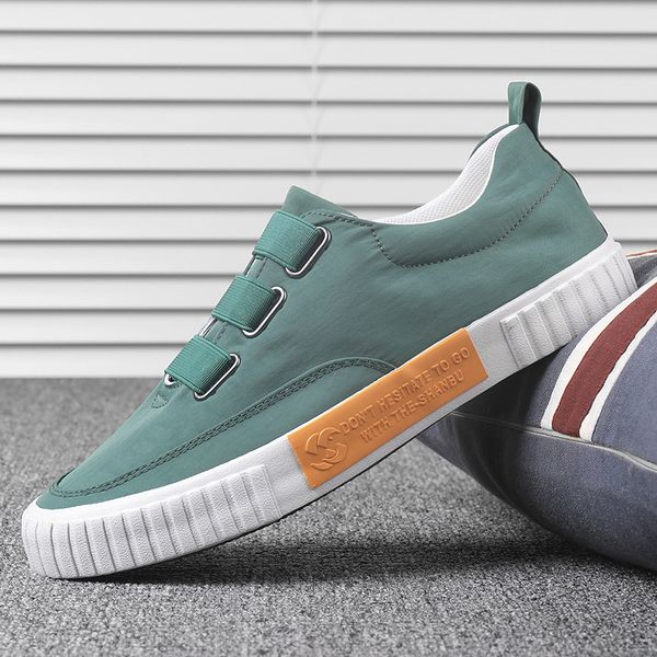 men's canvas shoes summer breathable men's casual shoes sneakers fashion men walking slip-on buckle loafers, Black
men's canvas shoes summer breathable men's casual shoes sneakers fashion men walking slip-on buckle loafers, Black