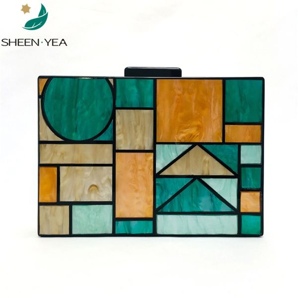 new wallet women acrylic evening bag elegant colors contrast patchwork handbag fashion party prom geometric vintage clutch purse
new wallet women acrylic evening bag elegant colors contrast patchwork handbag fashion party prom geometric vintage clutch purse