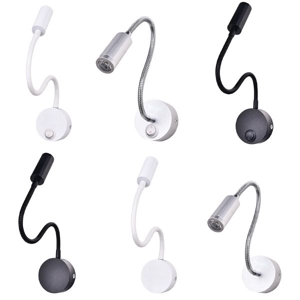 modern fashion ac 110v/220v book lights flexible home l bedside reading wall light 3w led hoses wall lamp aluminum led bulbs
modern fashion ac 110v/220v book lights flexible home l bedside reading wall light 3w led hoses wall lamp aluminum led bulbs
