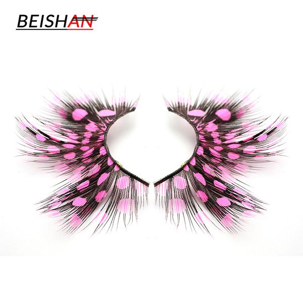 1 pairs feather 3d thick winged show feather eyeashes natural long false eyelashes party nightclub makeup eye lash halloween
1 pairs feather 3d thick winged show feather eyeashes natural long false eyelashes party nightclub makeup eye lash halloween