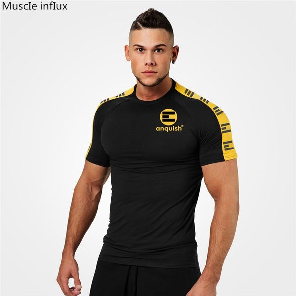 mens running sports cotton t shirt gym fitness workout training short sleeve t-shirts summer male jogging slim tee clothing, Black;blue
mens running sports cotton t shirt gym fitness workout training short sleeve t-shirts summer male jogging slim tee clothing, Black;blue