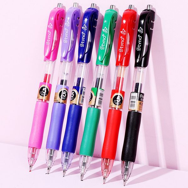 0.5mm gel pens for school office supplies kawaii press type multicolor ballpoint pen cute stationery writing store
0.5mm gel pens for school office supplies kawaii press type multicolor ballpoint pen cute stationery writing store