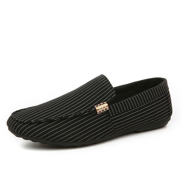 men loafers shoes spring summer men casual shoes slip-on stripe light canvas youth flat breathable male fashion footwear, Black
men loafers shoes spring summer men casual shoes slip-on stripe light canvas youth flat breathable male fashion footwear, Black