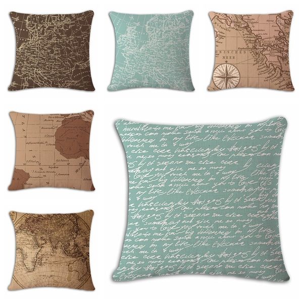 map inbetweening hand cotton flax pillow back cushion 
map inbetweening hand cotton flax pillow back cushion