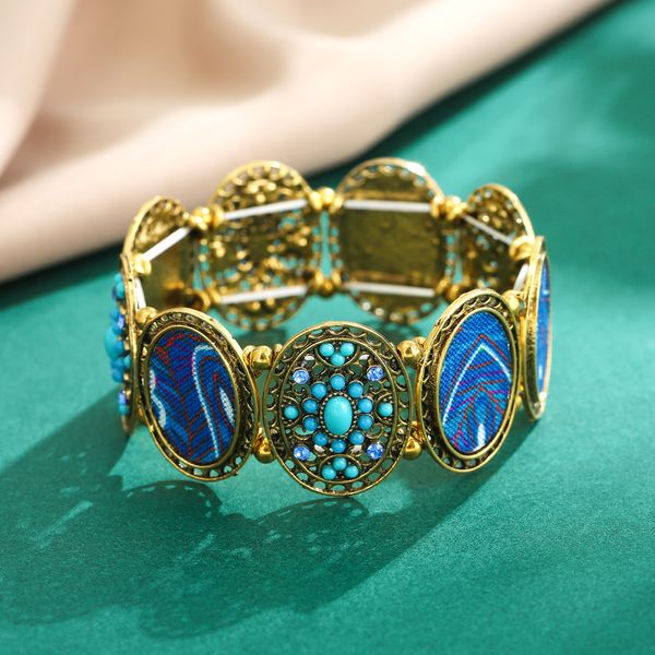 vintage oval style hollow with colorful beads elastic band bracelet hollow acrylic bangle for women men jewelry, Black
vintage oval style hollow with colorful beads elastic band bracelet hollow acrylic bangle for women men jewelry, Black