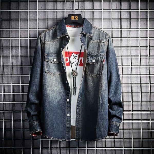 spring autumn fashion men shirts retro blue long sleeve denim shirts japanese style vintage designer cotton casual hombre, White;black
spring autumn fashion men shirts retro blue long sleeve denim shirts japanese style vintage designer cotton casual hombre, White;black