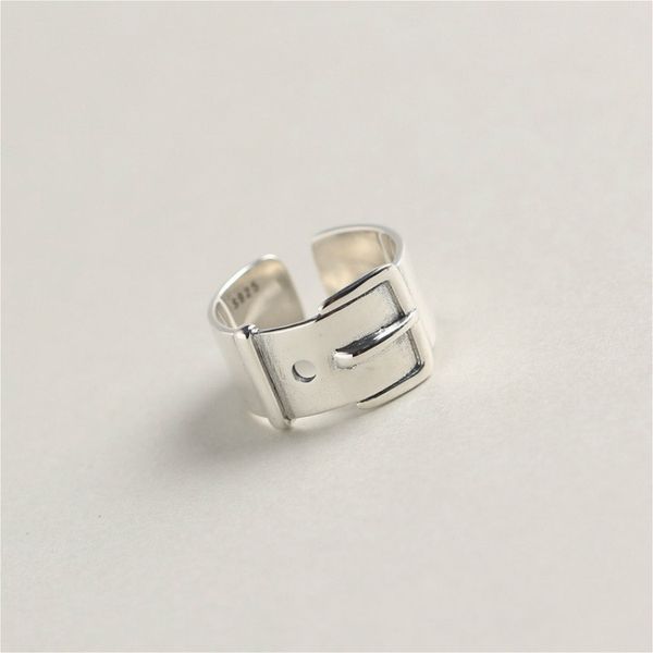 cluster rings flyleaf 925 sterling silver for women belt buckle glossy wide version femme fashion fine jewelry simple open ring vintage, Golden;silver
cluster rings flyleaf 925 sterling silver for women belt buckle glossy wide version femme fashion fine jewelry simple open ring vintage, Golden;silver