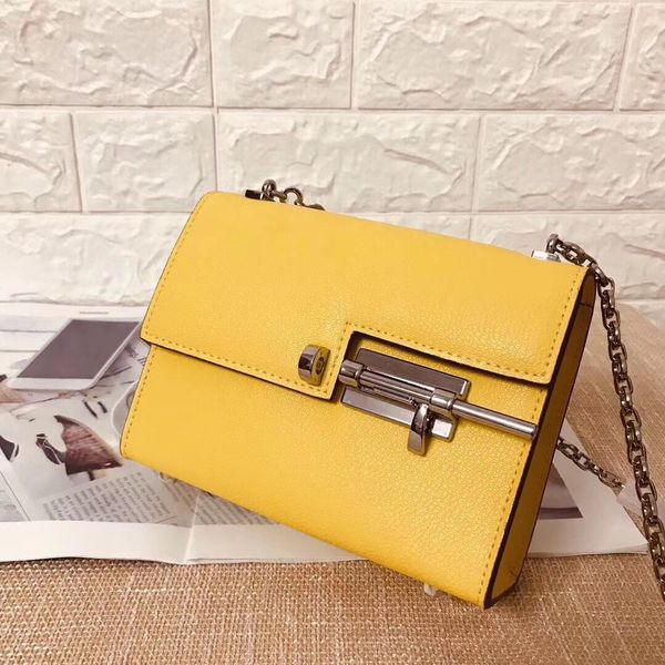 fashion bags cowskin 18cm bolt bag yellow 2020 summer shoulder bags women lady genuine leather handbag factory wholesale
fashion bags cowskin 18cm bolt bag yellow 2020 summer shoulder bags women lady genuine leather handbag factory wholesale