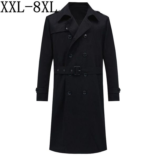 size 8xl 7xl 6xl new autumn cotton men trenchcoat british style classic trench coat jacket double breasted long loose outwear, Tan;black
size 8xl 7xl 6xl new autumn cotton men trenchcoat british style classic trench coat jacket double breasted long loose outwear, Tan;black
