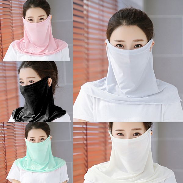khthe sunscreen mask neck protection scarf summer outdoor silk scarf breathable bandana neck gaiter face cover thin with 3 filters, Black
khthe sunscreen mask neck protection scarf summer outdoor silk scarf breathable bandana neck gaiter face cover thin with 3 filters, Black