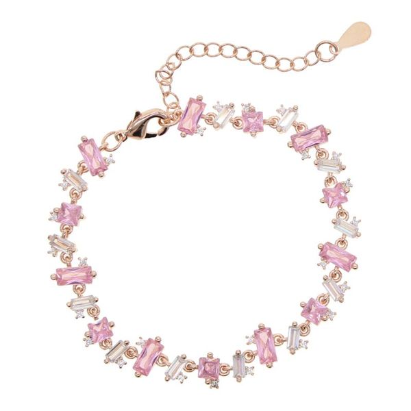 charm bracelets 2021 silver gold color cz bracelet white green pink pinky baguette bling link chain women jewelry, Golden;silver
charm bracelets 2021 silver gold color cz bracelet white green pink pinky baguette bling link chain women jewelry, Golden;silver