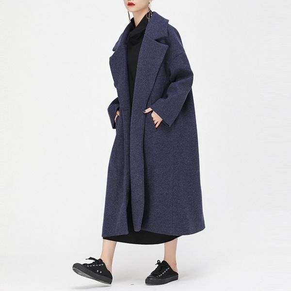 mevgo2019 autumn winter women vintage wool coat long pockets maxi plus size warm loose fashion coat trench hd1378, Black
mevgo2019 autumn winter women vintage wool coat long pockets maxi plus size warm loose fashion coat trench hd1378, Black