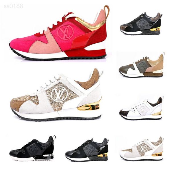 2020 autumn and winter new low-shoes men and women handsome sports shoes european station leather casual shoes wild lace-up shoe, Black