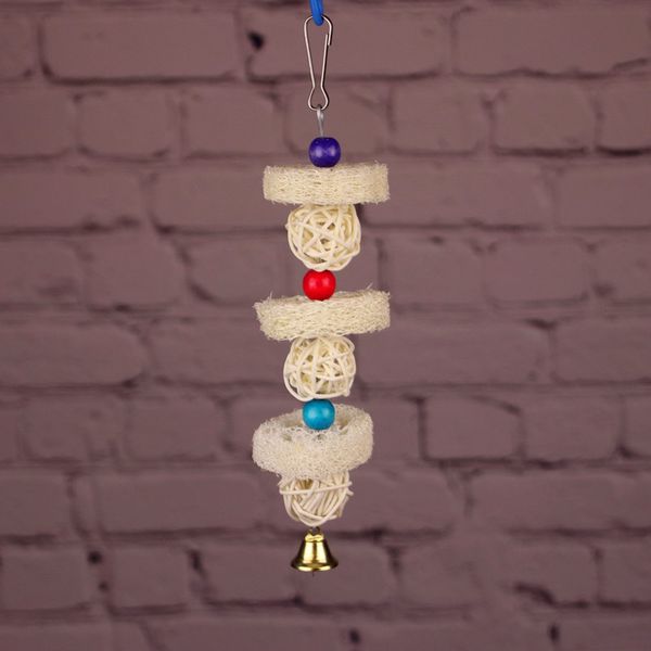 will middle and small size parrot bites retinervus luffae fructus hand catch gnaw toys swing climb the ladder a molar tooth string
will middle and small size parrot bites retinervus luffae fructus hand catch gnaw toys swing climb the ladder a molar tooth string
