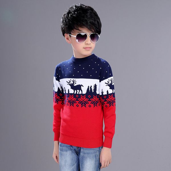 2019 children's sweater winter new warm clothing kids clothes children clothing boys sweater round collar warm cotton, Blue
2019 children's sweater winter new warm clothing kids clothes children clothing boys sweater round collar warm cotton, Blue