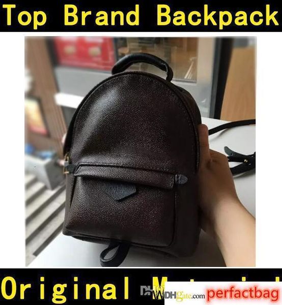 designer backpack flower printing genuine leather handbags kids children backpacks school bag 41560 41561