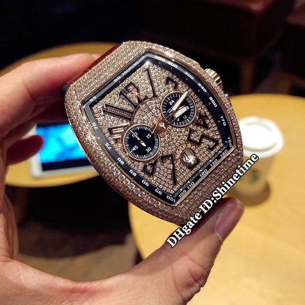 men's collection vanguard v 45 cc dt nr br (5n) gold diamond dial vk quartz chronograph men watch rose gold diamond case watches, Slivery;brown
men's collection vanguard v 45 cc dt nr br (5n) gold diamond dial vk quartz chronograph men watch rose gold diamond case watches, Slivery;brown