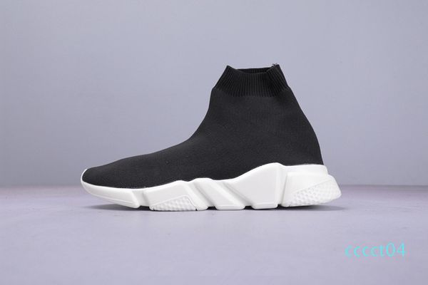 2019 fashion new paris speed trainers knit sock shoe original luxury designer mens womens sneakers casual with box ct04, Black 
2019 fashion new paris speed trainers knit sock shoe original luxury designer mens womens sneakers casual with box ct04, Black