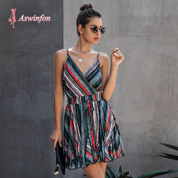 women summer dress 2020 v-neck spaghetti strap dress summer boho short mini dress ladies high waist beach dresses, Black;gray
women summer dress 2020 v-neck spaghetti strap dress summer boho short mini dress ladies high waist beach dresses, Black;gray