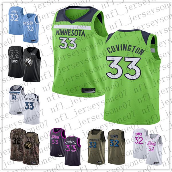 men minnesota timberwolves 32 karl-anthony towns 33 robert covington green throwback basketball edition nba jersey, Black
men minnesota timberwolves 32 karl-anthony towns 33 robert covington green throwback basketball edition nba jersey, Black