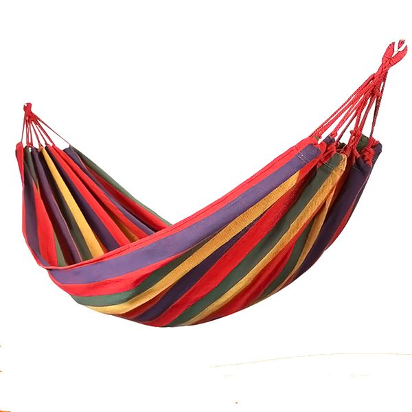 portable hammock outdoor hammock garden sports home travel camping swing canvas stripe hang bed hammock red, blue 280 x 80cm
portable hammock outdoor hammock garden sports home travel camping swing canvas stripe hang bed hammock red, blue 280 x 80cm