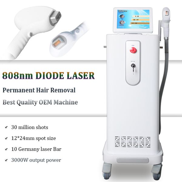 pro 808nm diode laser hair removal machine 600w power ing painless fast hair removal 12mm*24mm germany bars beam handle, Black
pro 808nm diode laser hair removal machine 600w power ing painless fast hair removal 12mm*24mm germany bars beam handle, Black