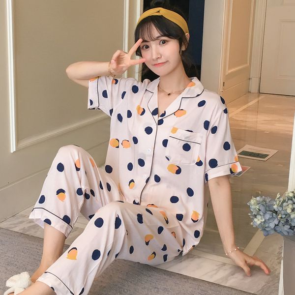 women plus size sleepwear summer female pajamas sets thin laides suit short sleeve pyjamas women ventilation home clothes, Black;red
women plus size sleepwear summer female pajamas sets thin laides suit short sleeve pyjamas women ventilation home clothes, Black;red
