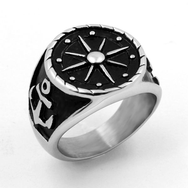 anchor ring vintage gothic hip hop rock punk men rings navy scales skull biker cool fashion jewelry, Silver
anchor ring vintage gothic hip hop rock punk men rings navy scales skull biker cool fashion jewelry, Silver