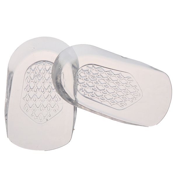 1 pair silicone gel feet cushion foot heel cup elastic care half insoles shoes pads shoe inserts new, Black
1 pair silicone gel feet cushion foot heel cup elastic care half insoles shoes pads shoe inserts new, Black