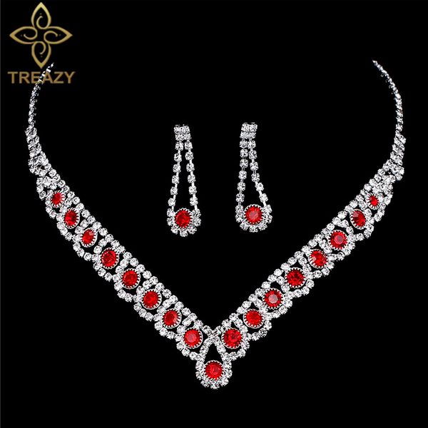 treazy fashion statement crystal bridal jewelry sets red rhinestone choker necklace earrings wedding jewelry sets for women, Slivery;golden
treazy fashion statement crystal bridal jewelry sets red rhinestone choker necklace earrings wedding jewelry sets for women, Slivery;golden