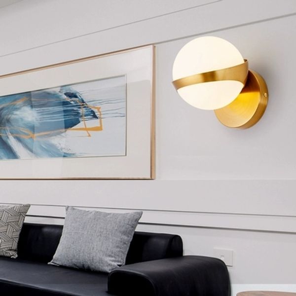 design glass wall lamp sconce modern bedroom kitchen stair living room wall lights decor home lighting gold iron e14 110-220v
design glass wall lamp sconce modern bedroom kitchen stair living room wall lights decor home lighting gold iron e14 110-220v