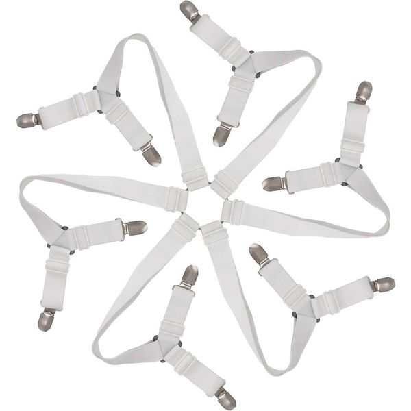 adjustable triangle bed sheet clips straps gripper blanket suspender fitted sheet fasteners holder home practical tool
adjustable triangle bed sheet clips straps gripper blanket suspender fitted sheet fasteners holder home practical tool