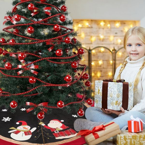 christmas tree skirt 48-inch large sized invisible nylon clasp design xmas tree mat holiday decorations
christmas tree skirt 48-inch large sized invisible nylon clasp design xmas tree mat holiday decorations