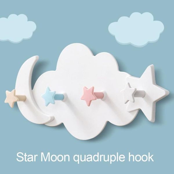 4 star moon clouds hooks cute cartoon glue wall hanging hook strong seamless clothes hanger children bedroom decoration pendant
4 star moon clouds hooks cute cartoon glue wall hanging hook strong seamless clothes hanger children bedroom decoration pendant