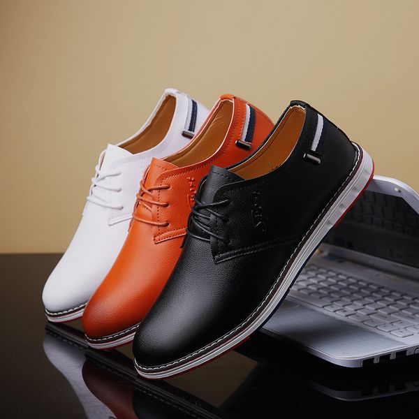 2019 summer new style men small leather shoes trend of fashion korean-style leather shoes men's england versatile casual men's l, Black
2019 summer new style men small leather shoes trend of fashion korean-style leather shoes men's england versatile casual men's l, Black