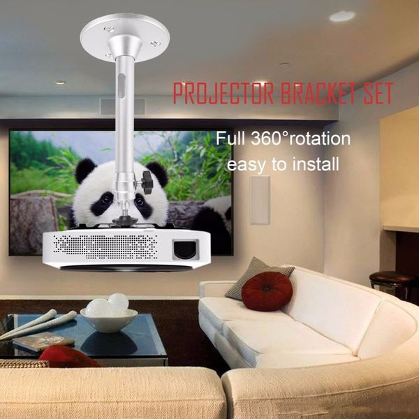 universal mini aluminium alloy 360 degree rotation lcd dlp projector ceiling wall mount metal bracket holder stand
universal mini aluminium alloy 360 degree rotation lcd dlp projector ceiling wall mount metal bracket holder stand