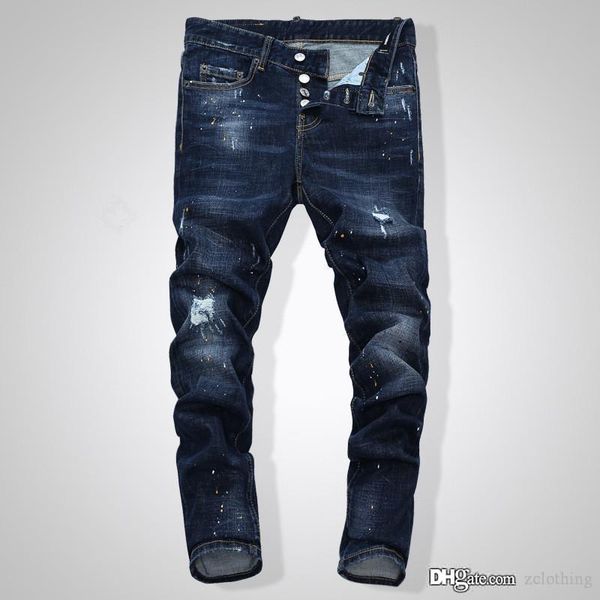2019 men s luxury designer denim jeans skinny jeans fashion designer men slim motorcycle biker причинно-следственные мужские джинсовые брюки, Blue
2019 men s luxury designer denim jeans skinny jeans fashion designer men slim motorcycle biker причинно-следственные мужские джинсовые брюки, Blue