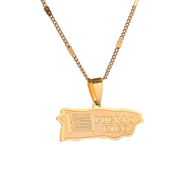 stainless steel gold color puerto rico map pendant necklace for women puerto ricans map chain jewelry, Silver
stainless steel gold color puerto rico map pendant necklace for women puerto ricans map chain jewelry, Silver