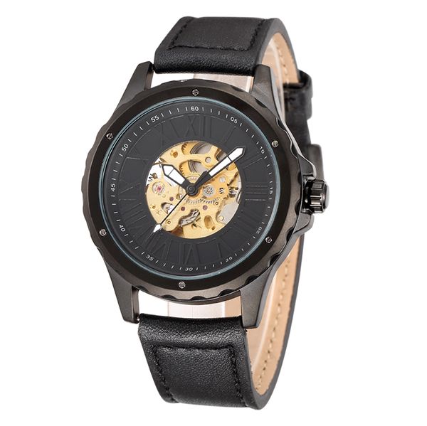 relojes hombre 2019 mechanical skeleton wristwatches fashion casual leather band mens brand wrist watch automatic clock men, Slivery;brown
relojes hombre 2019 mechanical skeleton wristwatches fashion casual leather band mens brand wrist watch automatic clock men, Slivery;brown