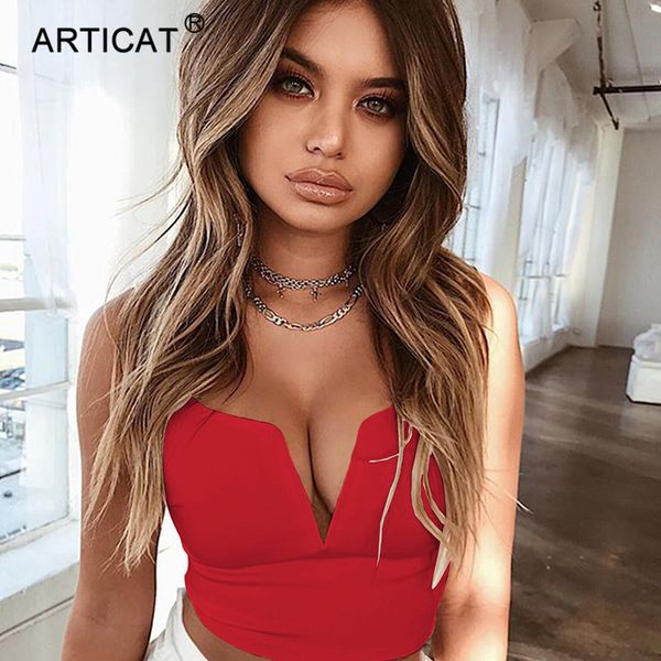 articat черный sexy v шеи лето crop top женщины без рукавов тонкий короткие tank top бретели эластичные повседневный партии кадрированные ca, White
articat черный sexy v шеи лето crop top женщины без рукавов тонкий короткие tank top бретели эластичные повседневный партии кадрированные ca, White